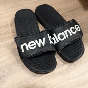 New Balance Black Slide Sandals Women’s Size 7